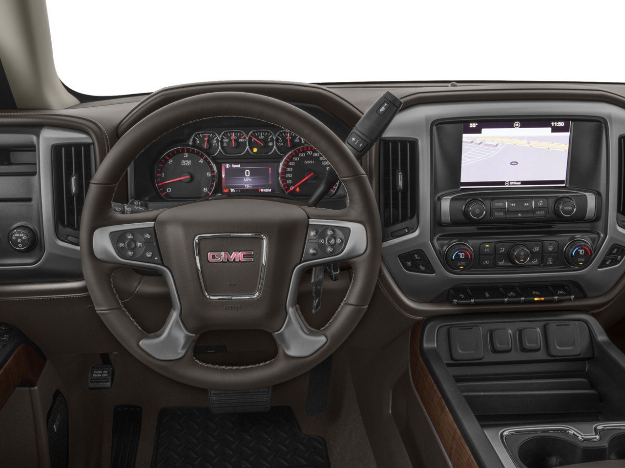 2018 GMC Sierra 1500 — interior view