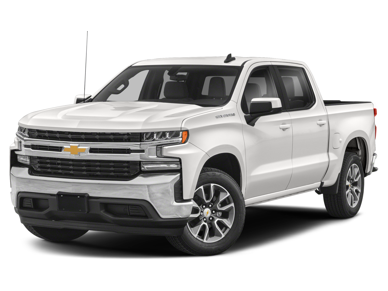 2022 Chevrolet Silverado 1500 LTD LT in Shadow Gray Metallic — front three-quarter view