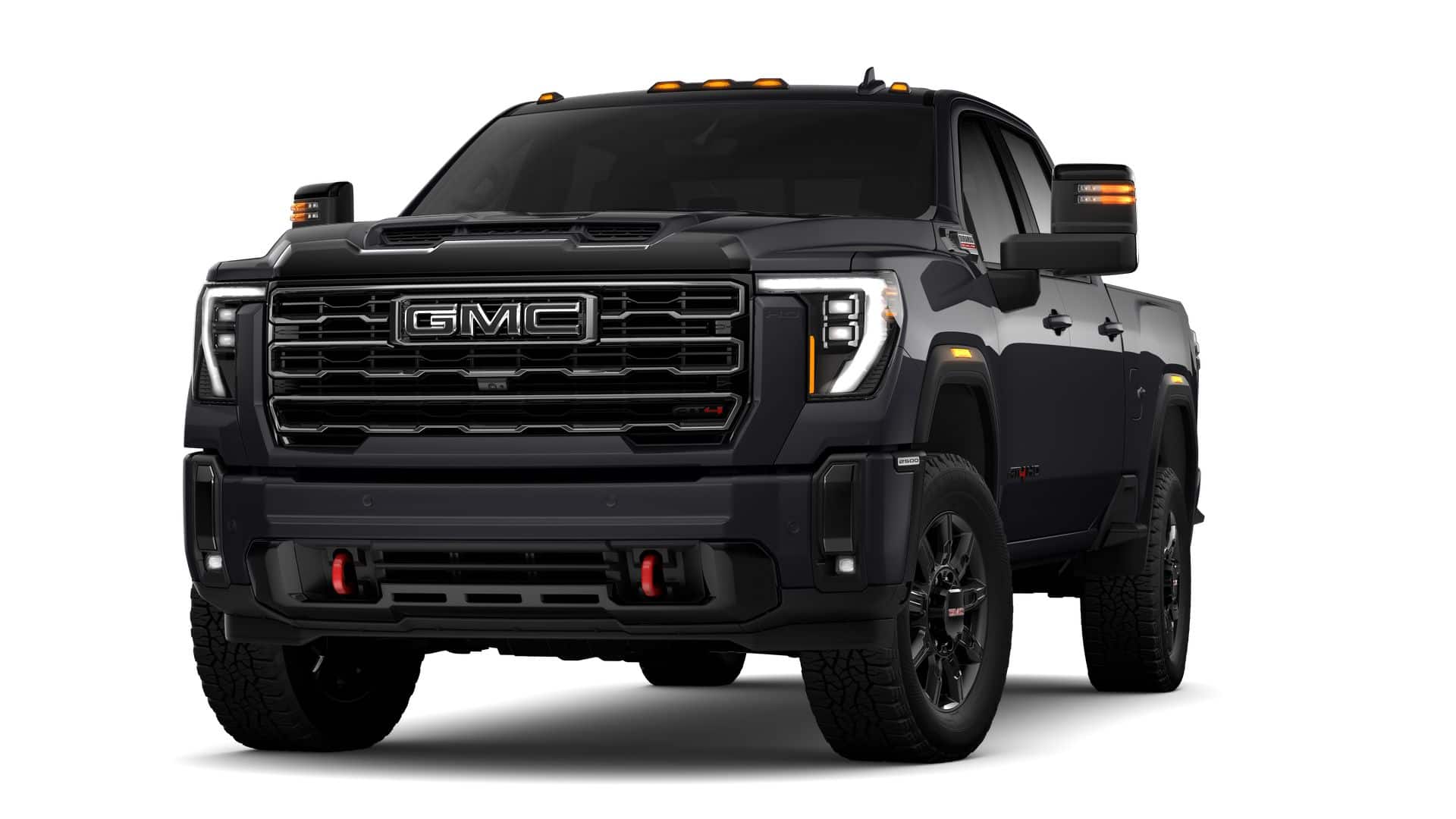 2026 GMC Sierra 2500 HD AT4 in Titanium Rush Metallic — front three-quarter view