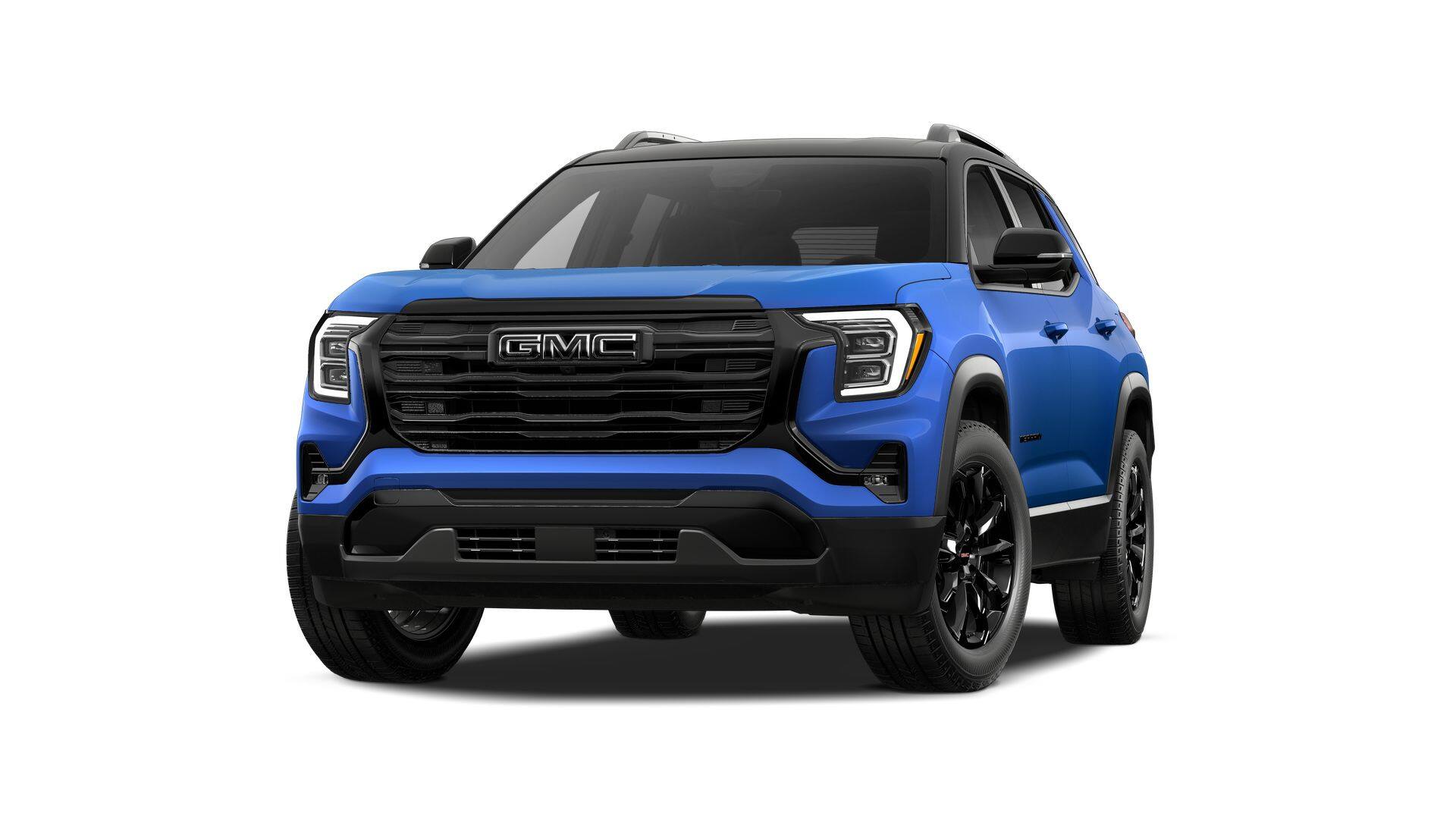 2027 GMC Terrain AWD Elevation in Rapids Metallic — front three-quarter view