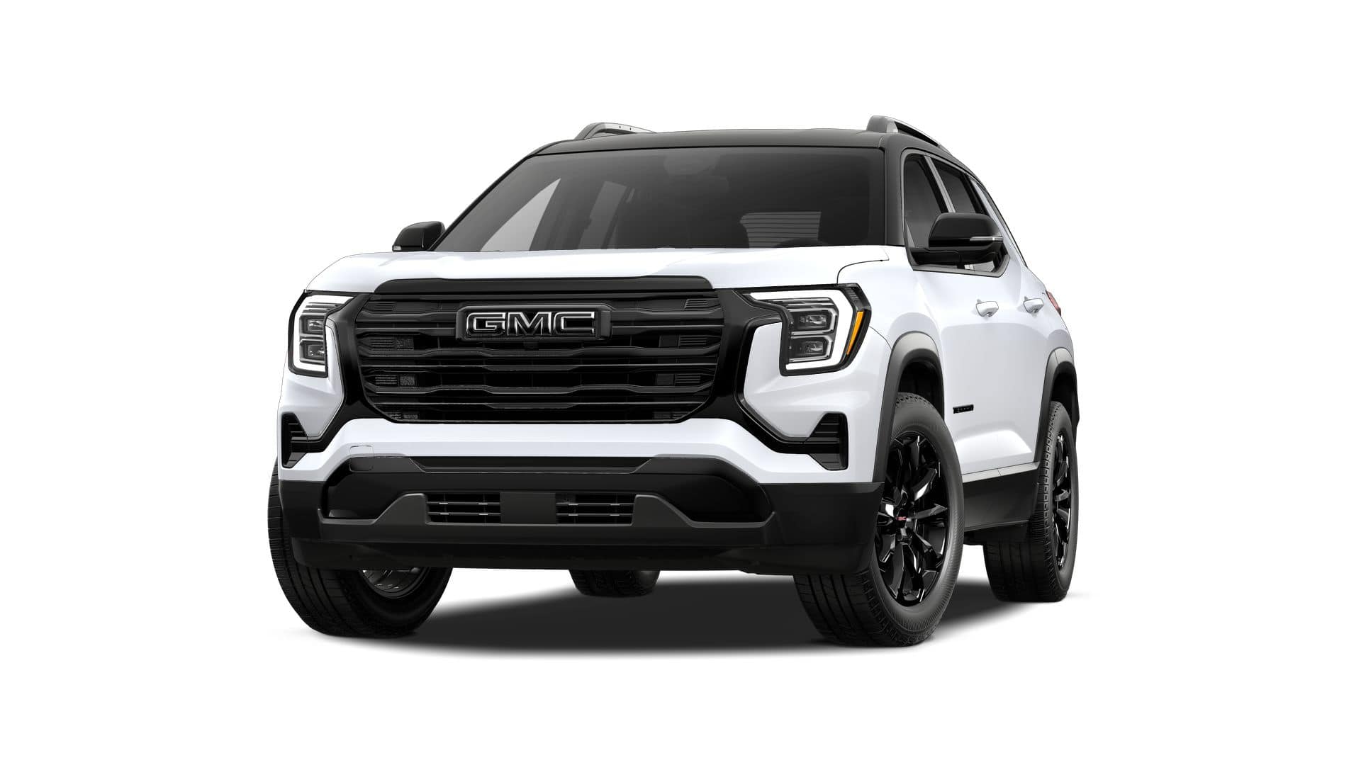 2027 GMC Terrain AWD Elevation in Summit White — front three-quarter view