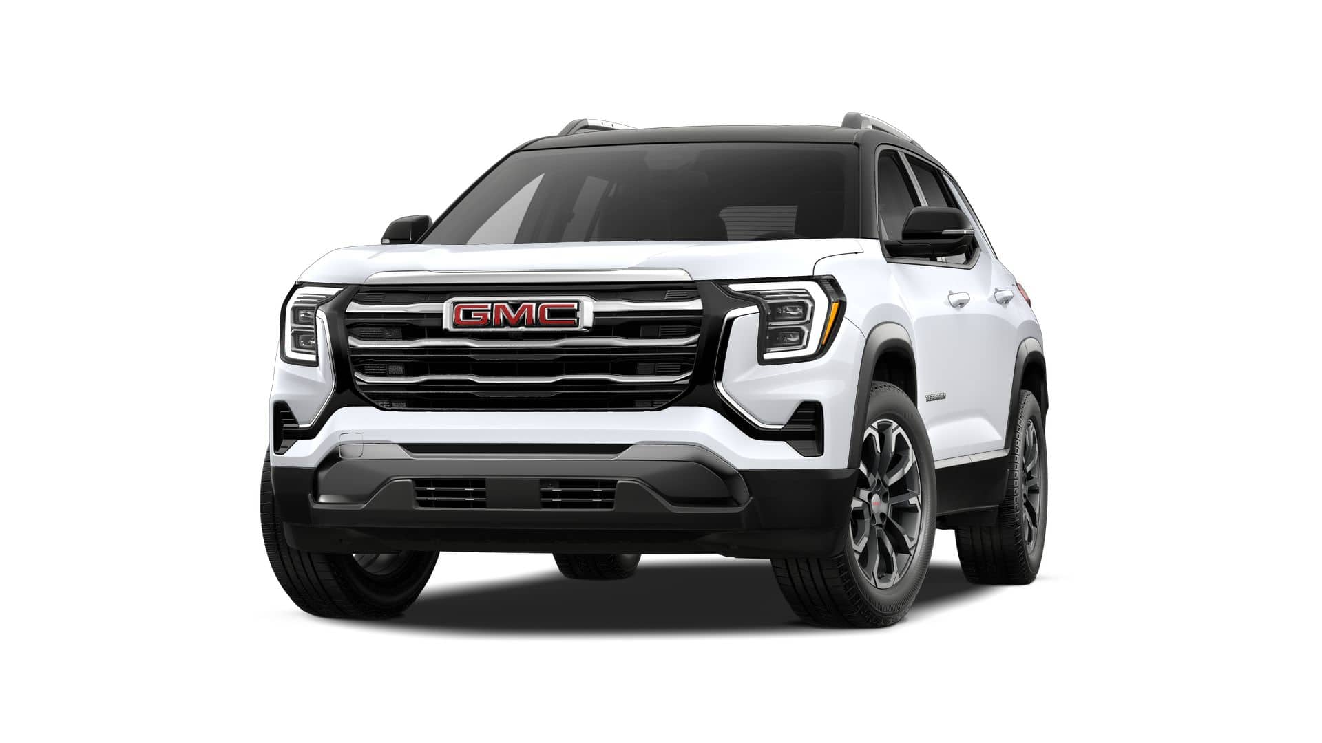2027 GMC Terrain AWD Elevation in Summit White — front three-quarter view
