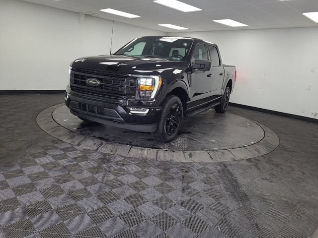 2023 Ford F-150 XL in Black — front three-quarter view