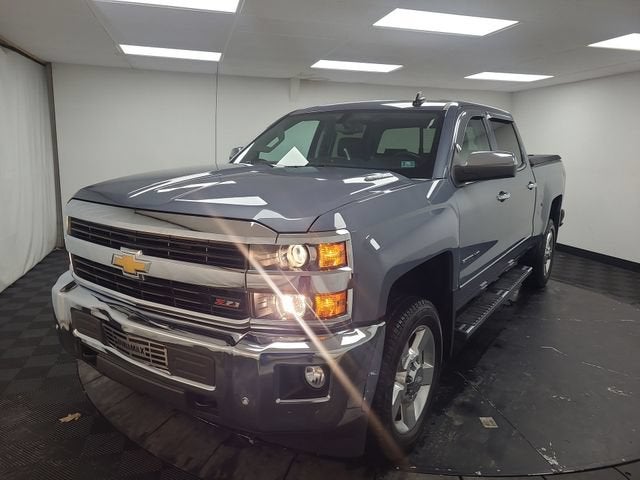 2016 Chevrolet Silverado 2500 HD LTZ in Slate Grey Metallic — front three-quarter view