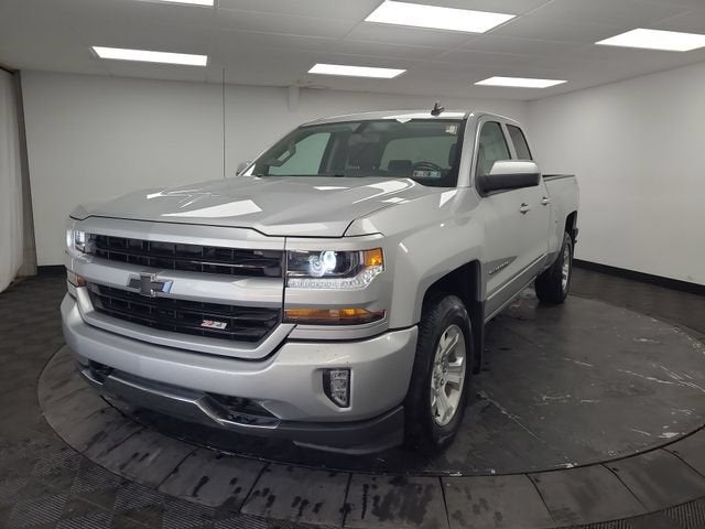2019 Chevrolet Silverado LD LT in Silver Ice Metallic — front three-quarter view