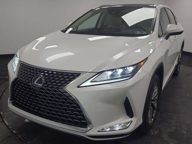 2022 Lexus RX RX 450h in White — front three-quarter view