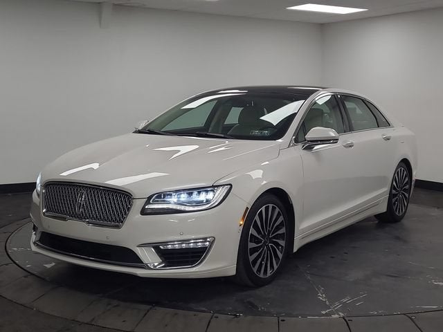 2017 Lincoln MKZ Black Label in White — front three-quarter view
