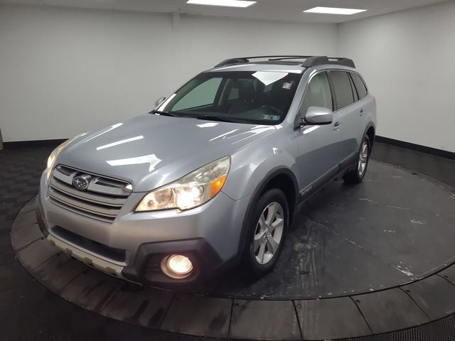 2013 Subaru Outback 2.5i Limited in Silver — front three-quarter view