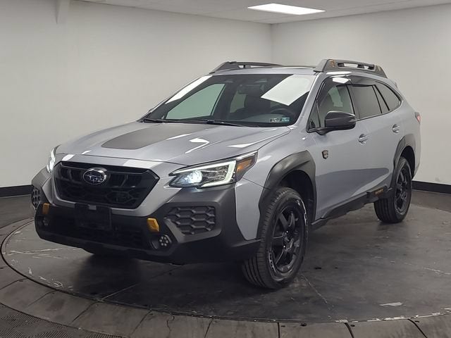 2024 Subaru Outback Wilderness in Silver — front three-quarter view