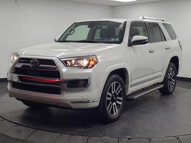 2020 Toyota 4Runner SR5 in White — front three-quarter view